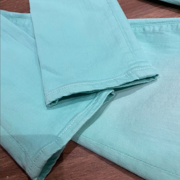 brand new, Juicy Couture Designer Skinny Jeans, tiffany blue color, size s - Picture 5 of 10